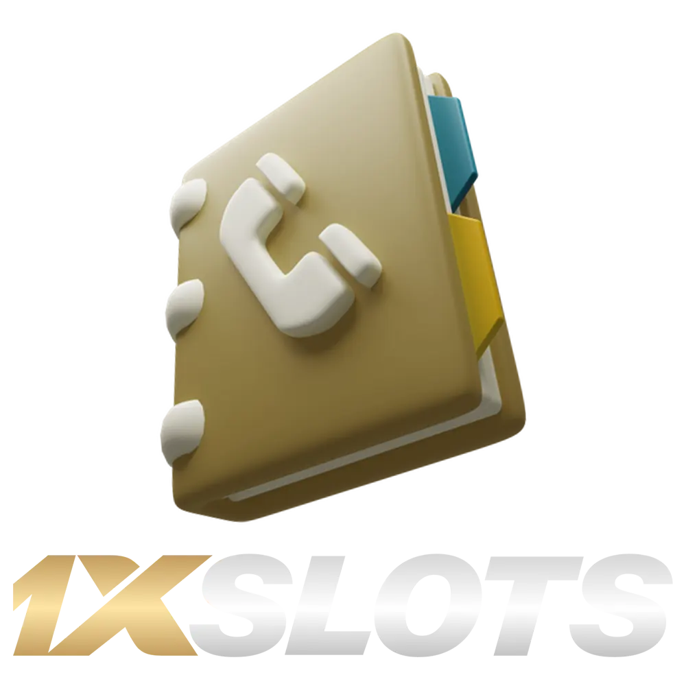 Póngase en contacto con el personal de 1xSlots para cualquier solicitud.